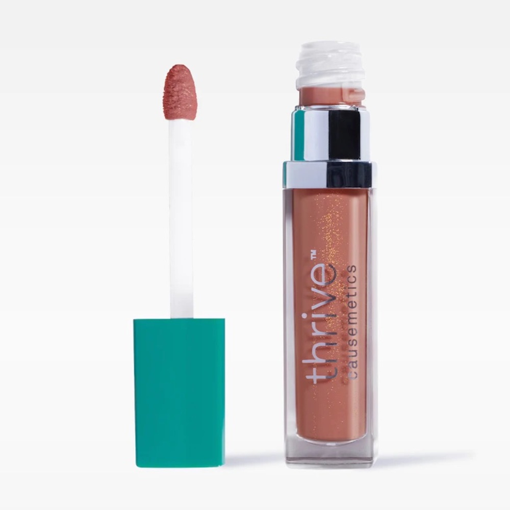NEW Thrive Glossy Lip Hydrating Serum in Ruth (Taupe Shimmer)